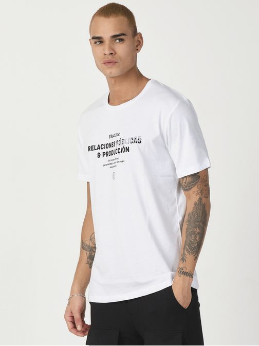 Trendové bílé tričko MR/21516