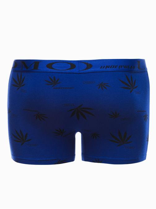 Trendy modré boxerky z bavlny U256