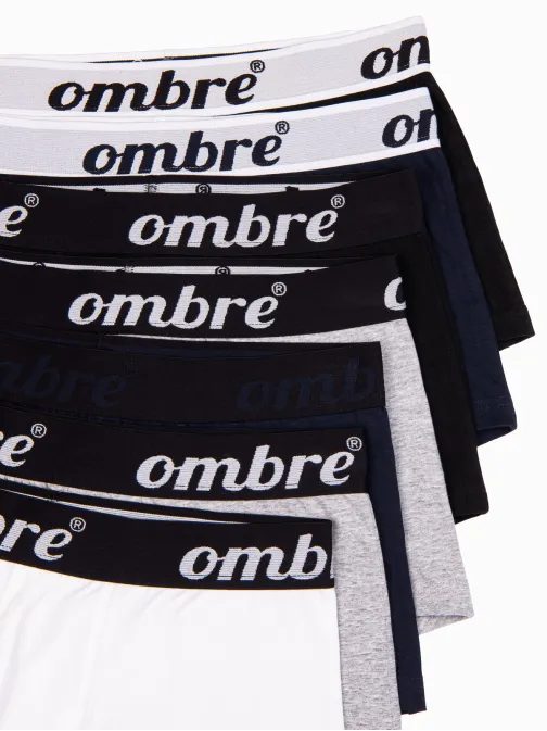 OMBRE boxerky om-unbo-0100 (7ks)