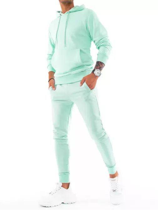 Pohodlná mátová tepláková souprava