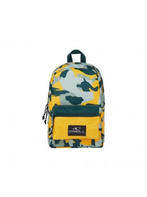 Žlutý maskáčový batoh O'NEILL BM COASTLINE MINI CAMO