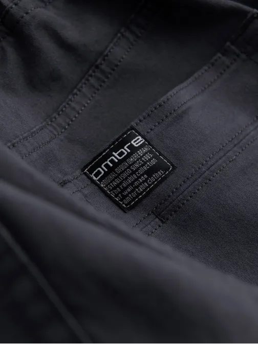 Trendy grafitové jogger kalhoty V3 PAJO-0125