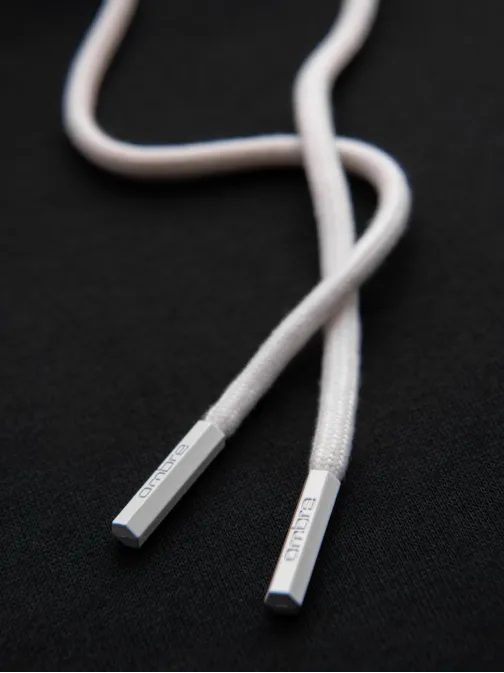 Módní černá mikina s pruhy V1 SSNZ--0250