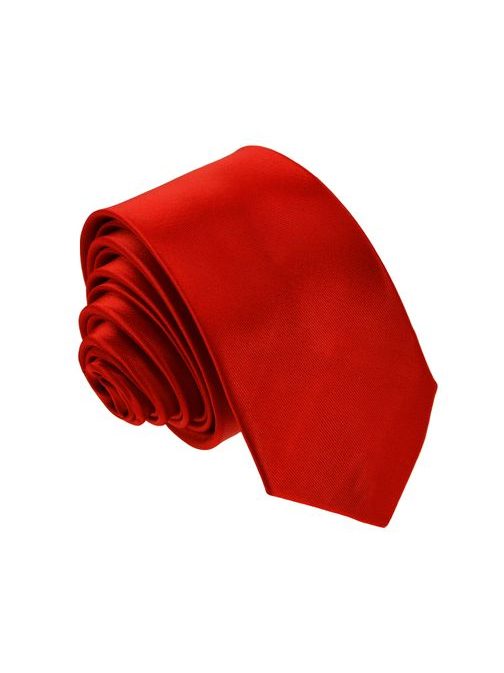 Červená kravata VICTORIO