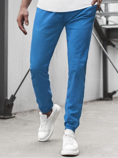 Nádherné jogger kalhoty v nebesky modré barvě JB/JP1145/2