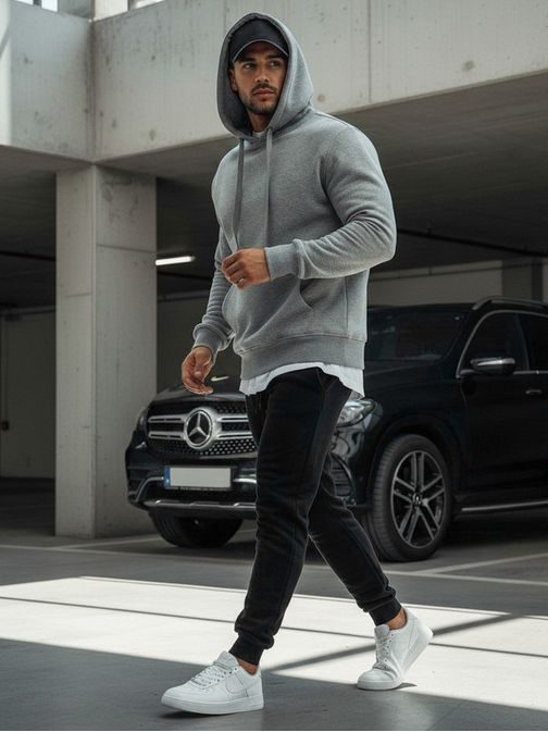 Klasické černé pánské tepláky