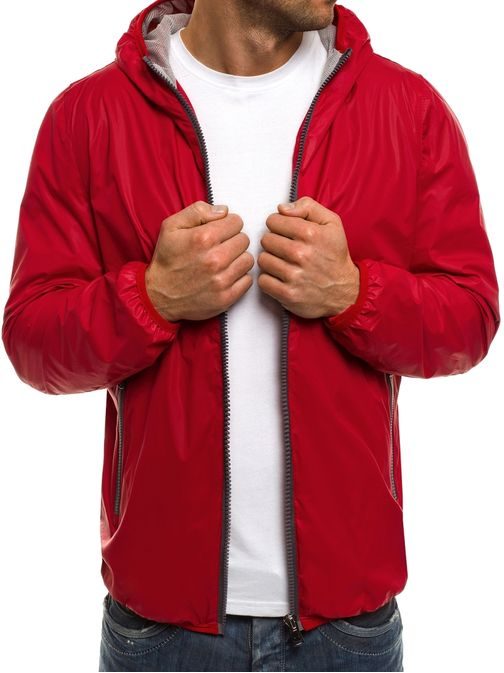 Výrazná červená pánská bunda J.BOYZ 8012