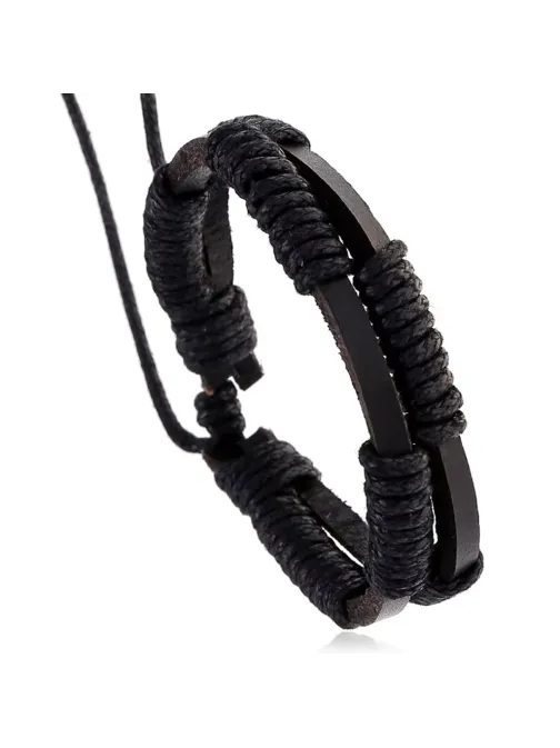 Módní sada 3 propletených náramků