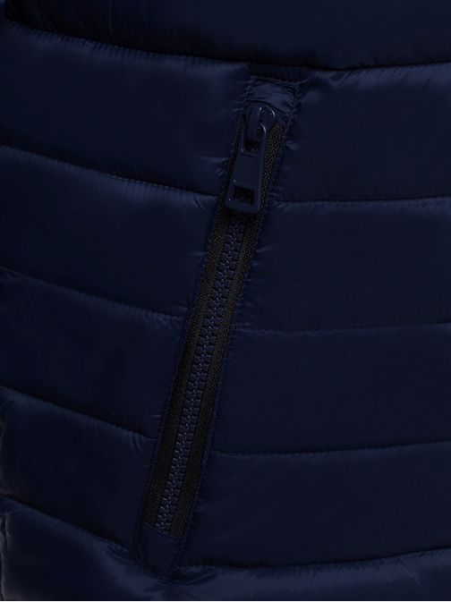 Prošívaná bunda tmavě modrá DROMEDAR BM01