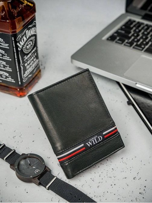 Moderní pánská peněženka s pruhem