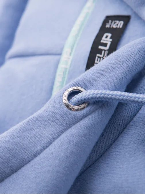 Pastelově levandulová unisex mikina V9 SNBC-0105