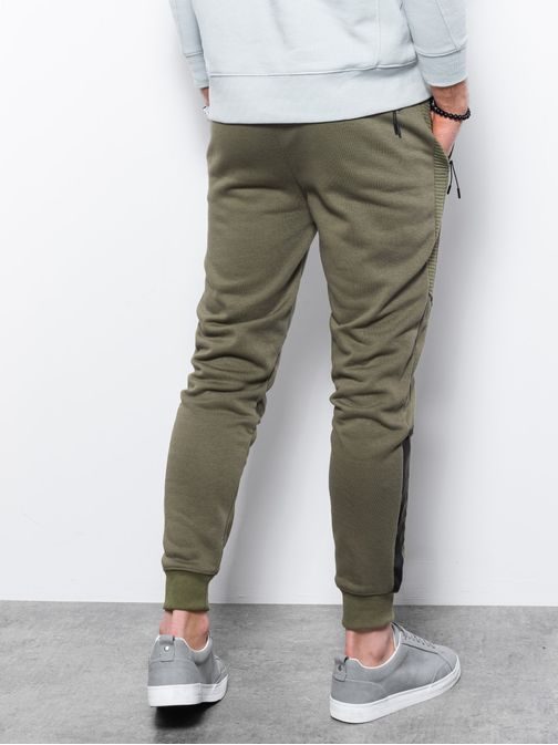 Stylové khaki tepláky P920