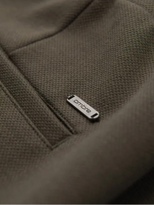 Elegantní olivové kraťasy V5 SRCS-0206