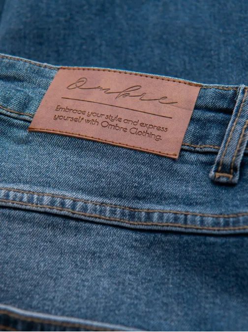 Atraktivní tmavě modré pánské džíny V2 PADP-0255