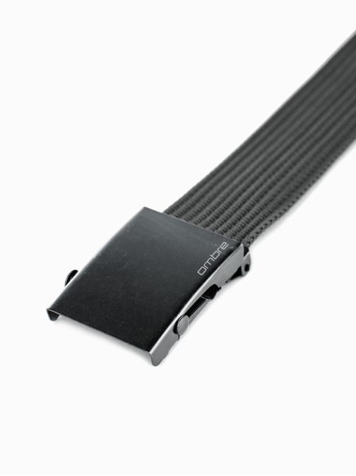 Pánský pásek v tmavě šedé barvě A029