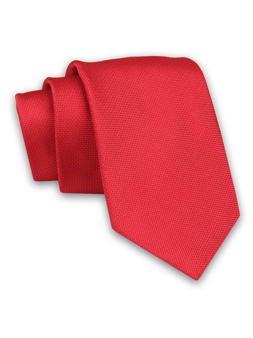 Červená pánská kravata