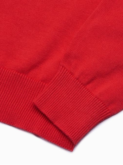 Trendy červený svetr E190
