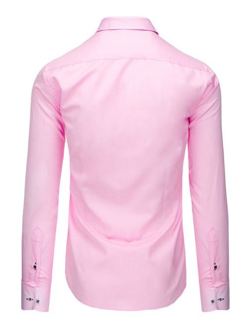 Perfektní růžová pánská košile