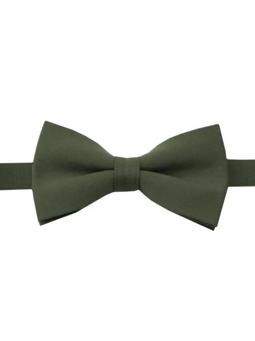 Elegantní zelený pánský motýlek z vlny