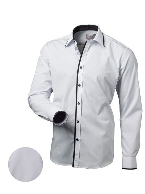 Moderní bílá košile v113
