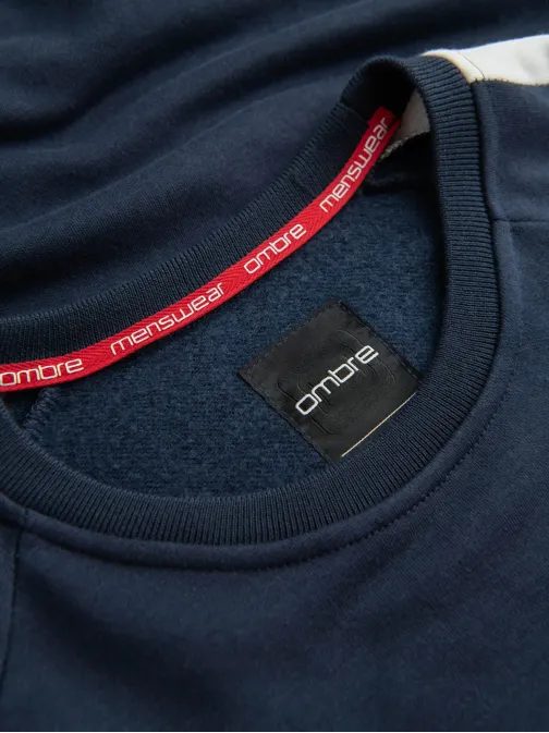 Originální tmavě modrá mikina V2 SSNZ-22FW-003