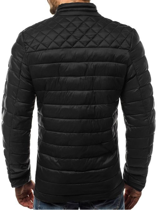 Černá stylová bomber bunda J.STYLE LY12