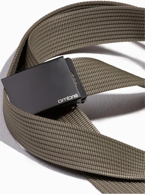 Khaki pánský opasek A030