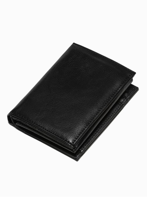 Elegantní černá peněženka A798