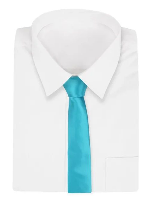 Elegantní tyrkysová kravata