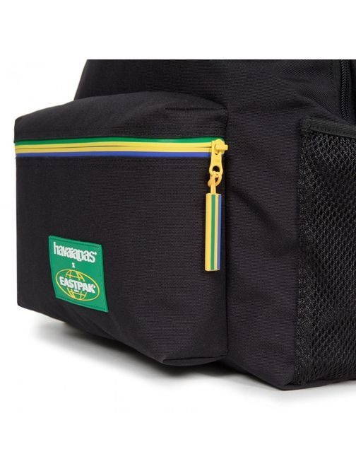 Černý batoh s barevným zipem EASTPAK PADDED PAK'R