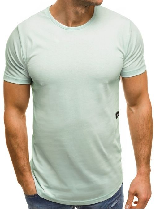 Atraktivní mentolové tričko OZONEE B/181227