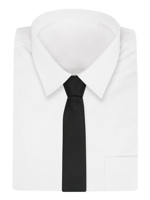 Černá kravata v elegantním provedení