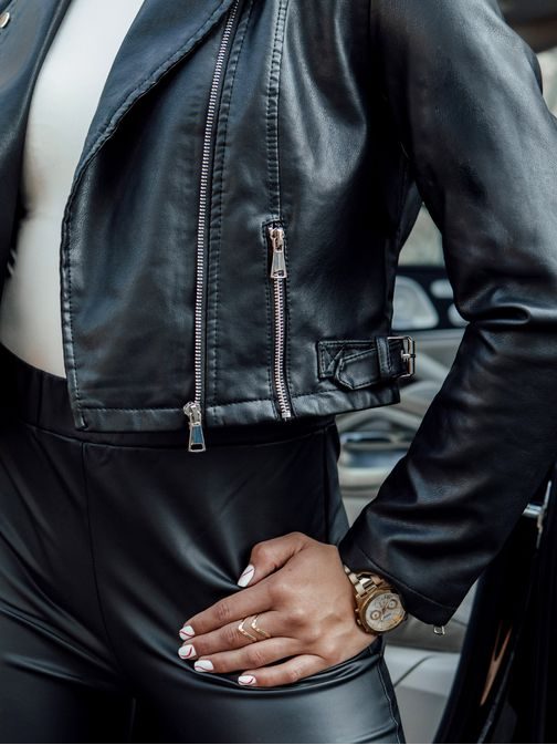 Dámská koženková bunda BARBADOS