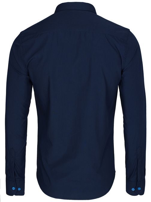 Moderní pánská granátová košile RAW LUCCI 800