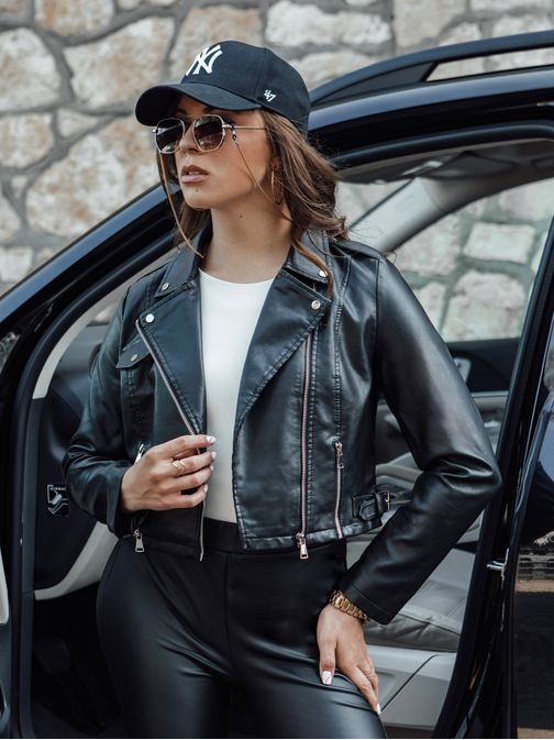 Dámská koženková bunda BARBADOS