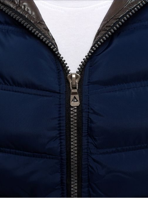 Granátová vesta s kontrastní kapucí J.BOYZ 1002