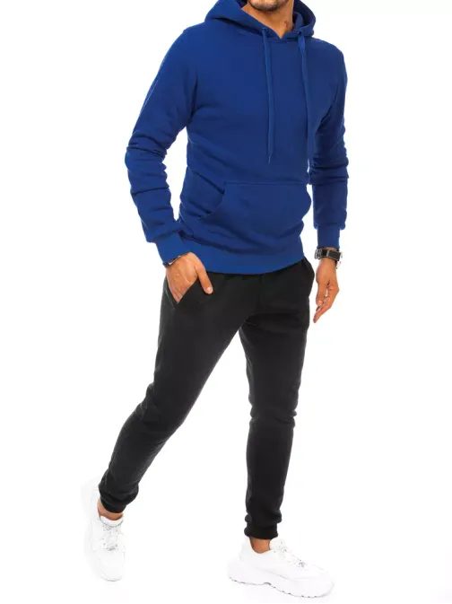 Pohodlná modročerná tepláková souprava