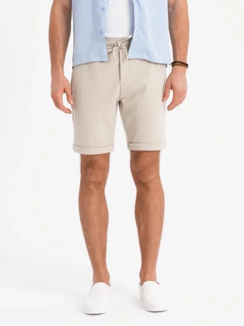 Pískové chinos kraťasy V3 SRCS-0170