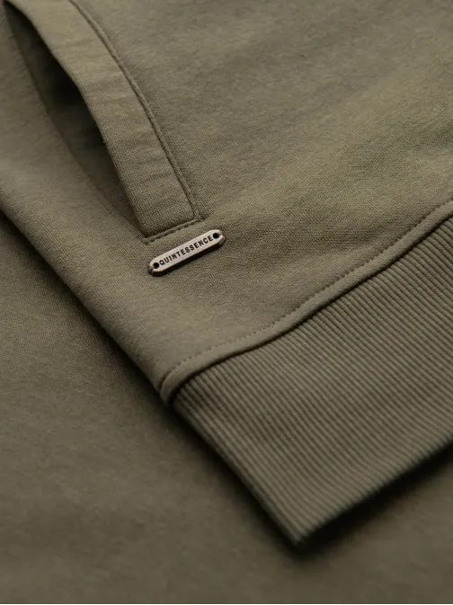 Zajímavá khaki bomber mikina V1 SSZP-0215