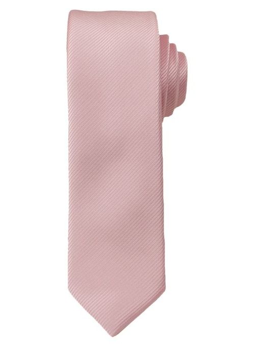 Světle růžová pánská kravata