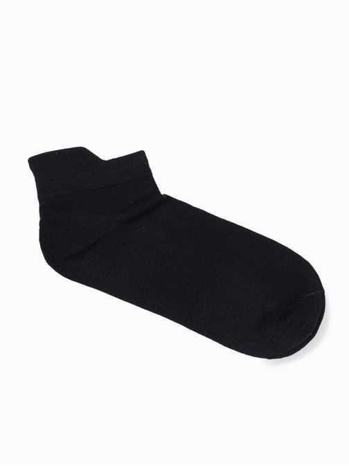 Černé kotníkové ponožky (3ks) U98