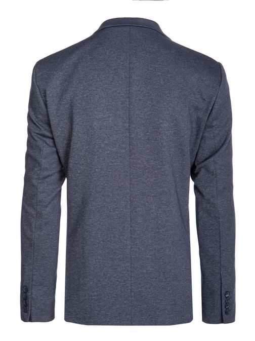 Univerzální pánské sako v modrém jeansovém odstínu