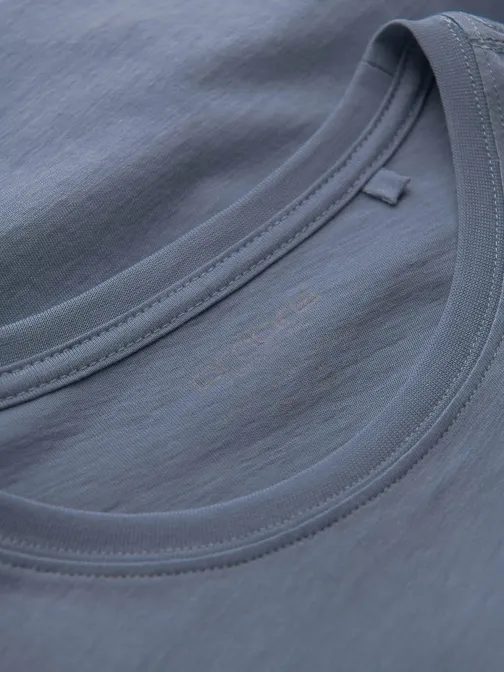 Tmavě modré bavlněné tričko V18 TSBS-0146