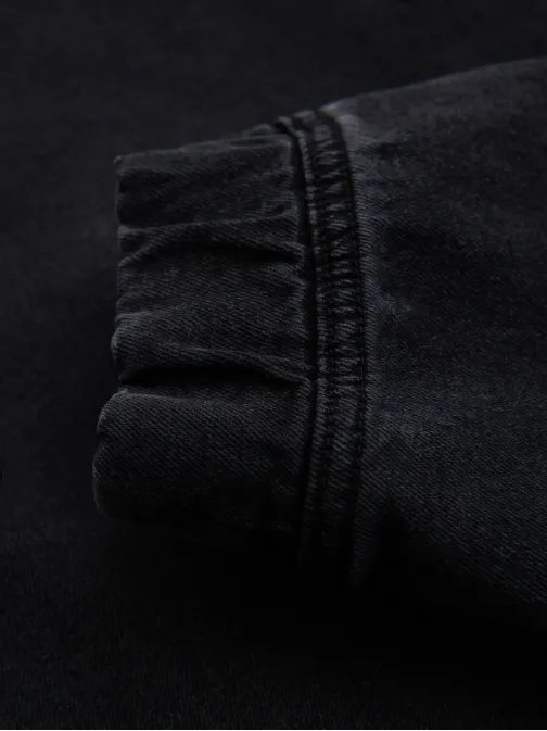 Pánské černé džínové joggers V3 PADJ-0265