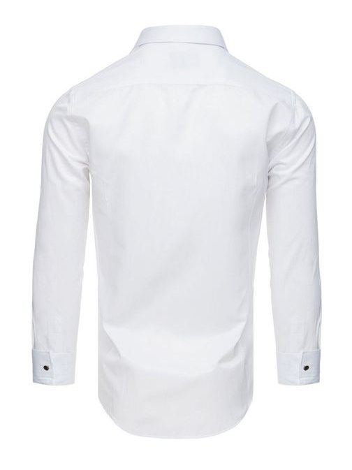 Jedinečná smokingová košile bílá