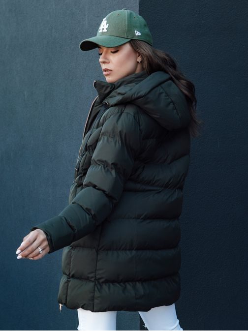 Dámská zimní zelená bunda Gabrielle