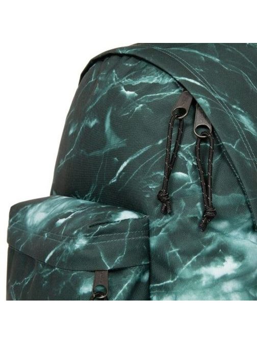 Městský zelený ruksak Eastpak Padded Pak'r Marbled Green