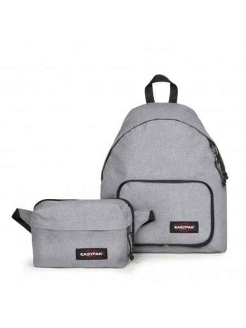 Šedý batoh s odnímatelnou ledvinkou EASTPAK PADDED TRAVELL'R