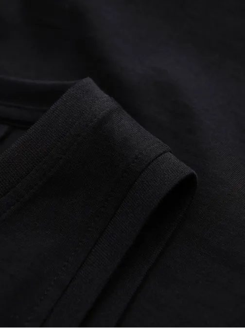 Jednoduché černé tílko V3 TSBT-0192