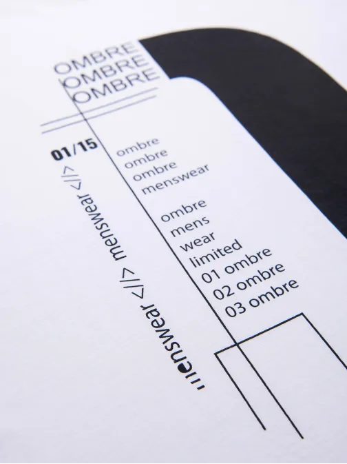 Zajímavé bílé tričko s potiskem V2 TSPT-0299